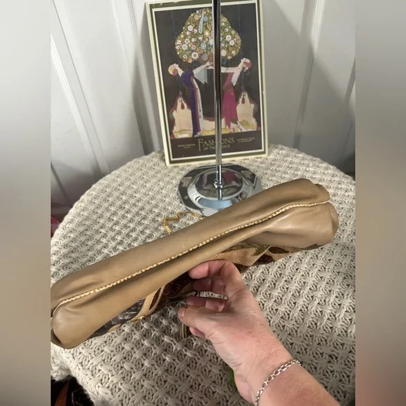 Vintage 1980’s Carlo Fiori Leather Bag - Picture 7 of 17